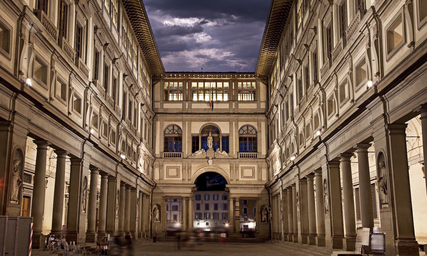 Galerie Uffizi Florencie