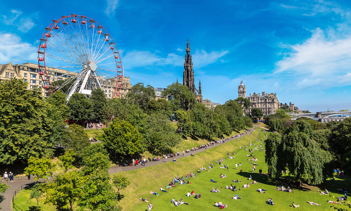 levné letenky Edinburgh