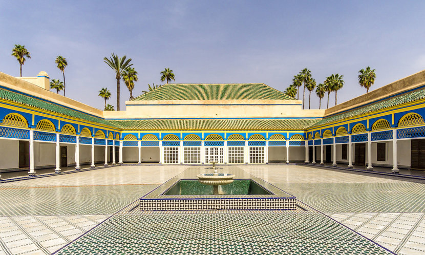 Palác Bahia Maroko